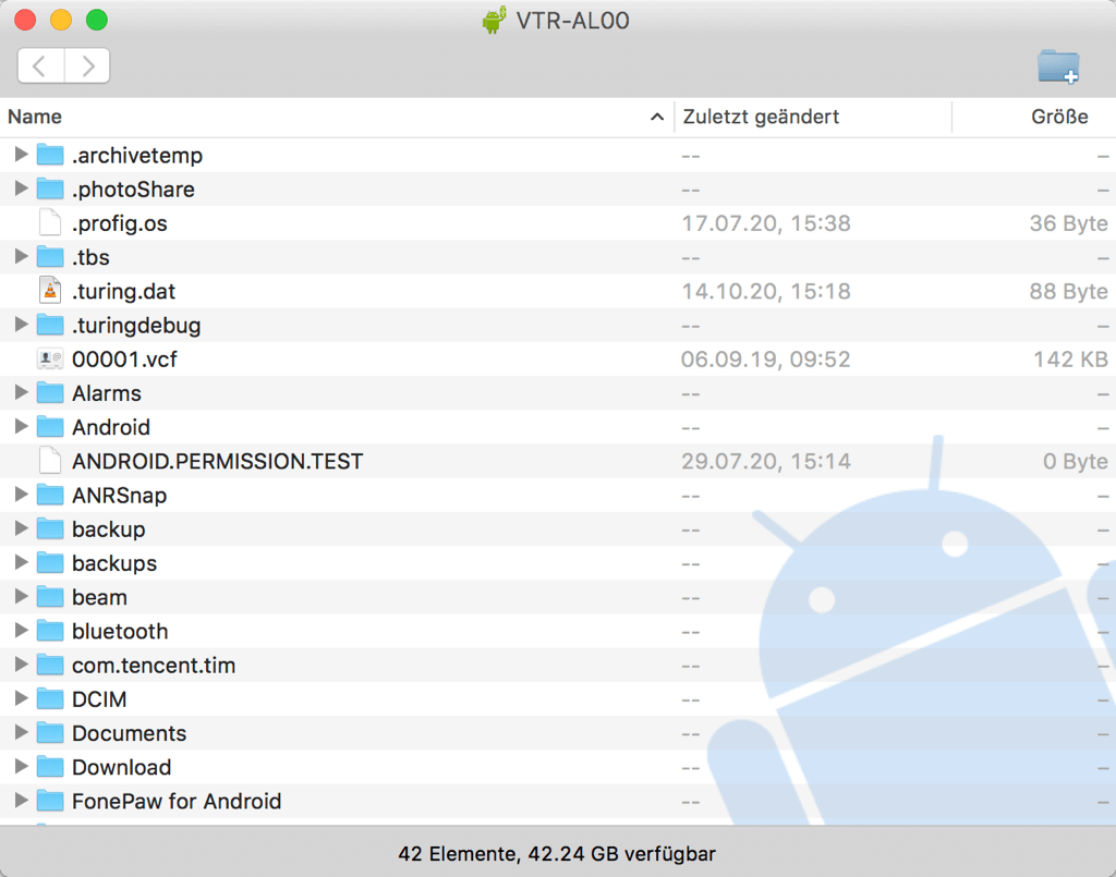 Bilder und Daten von Android auf Mac übertragen [3 Wege]