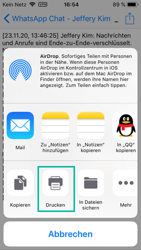 4 Wege um WhatsApp Chat zu drucken (2020)
