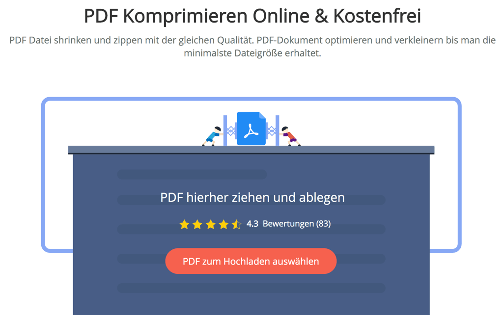 pdf datei verkleinern online kostenlos