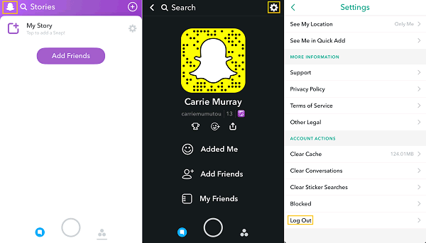 Nachrichten löschen snapchat gesendete Snapchat lässt
