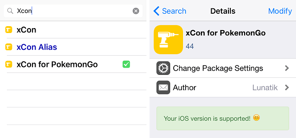 Xcon in Cydia entfernen